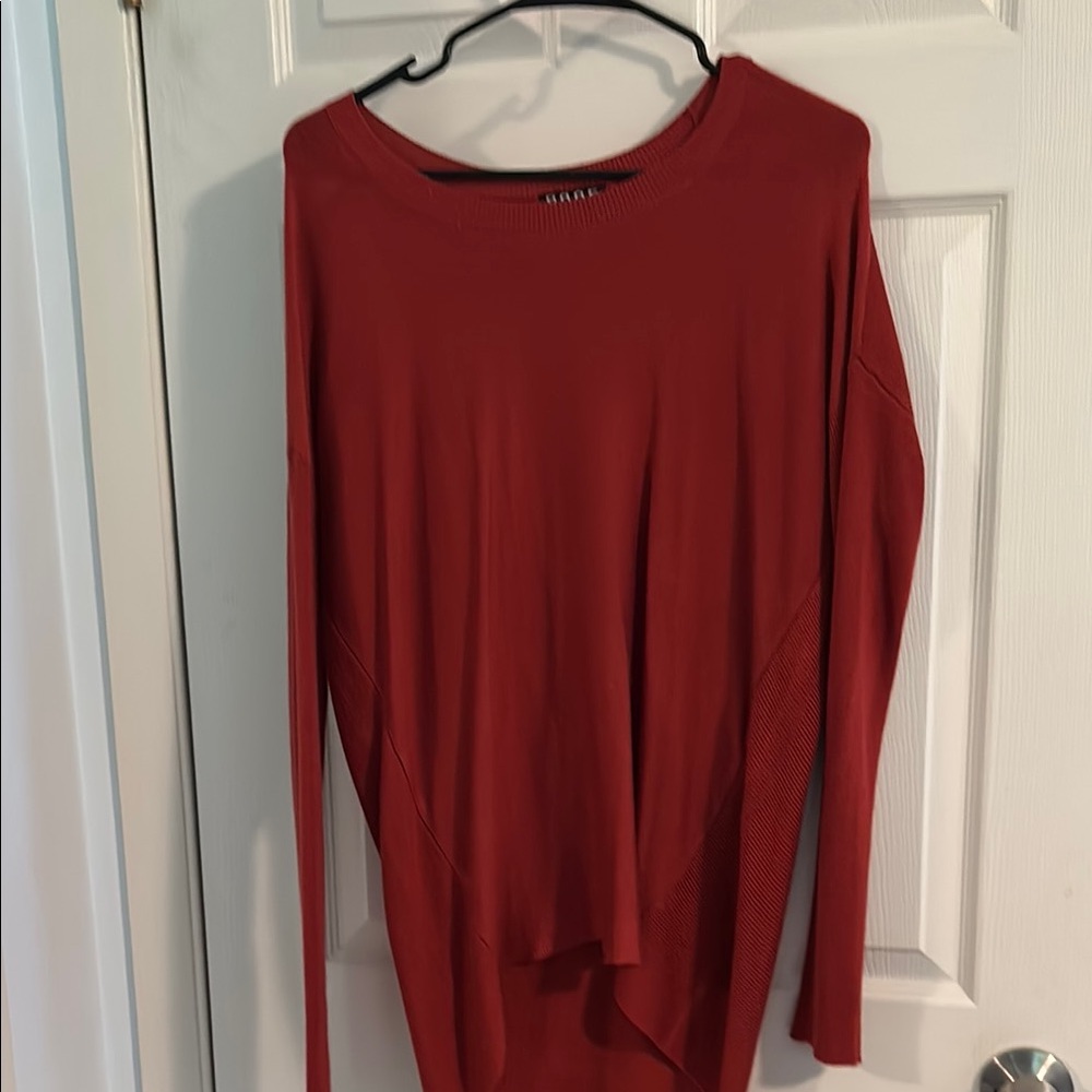Chico's Red Long Sleeve Women's Top